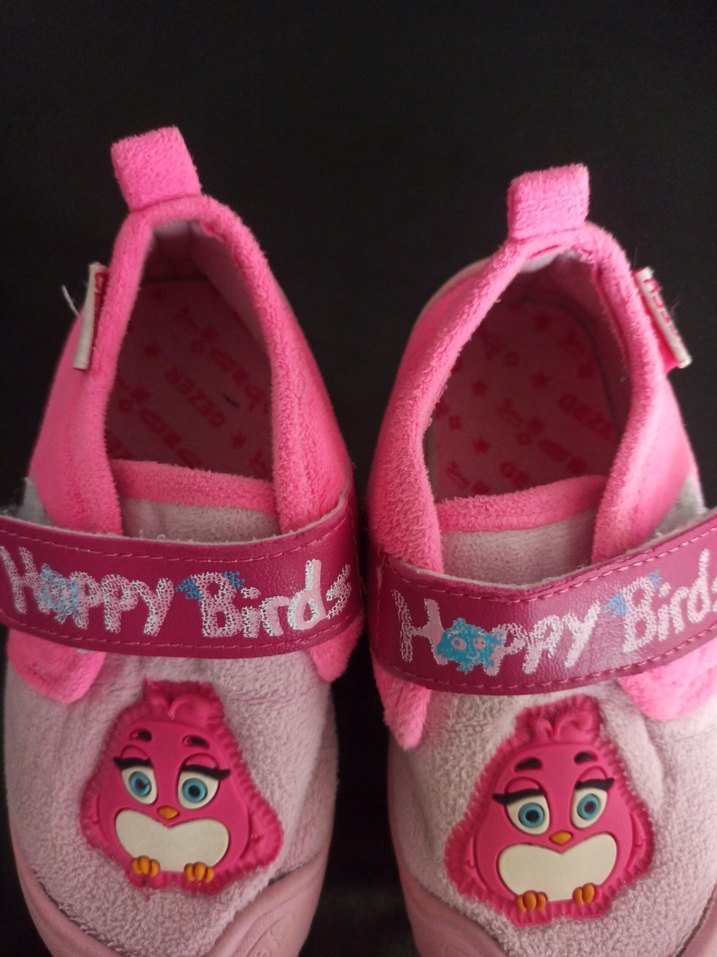 Kız Çocuk Pembe Velcro Spor Ayakkabı - Görsel 3