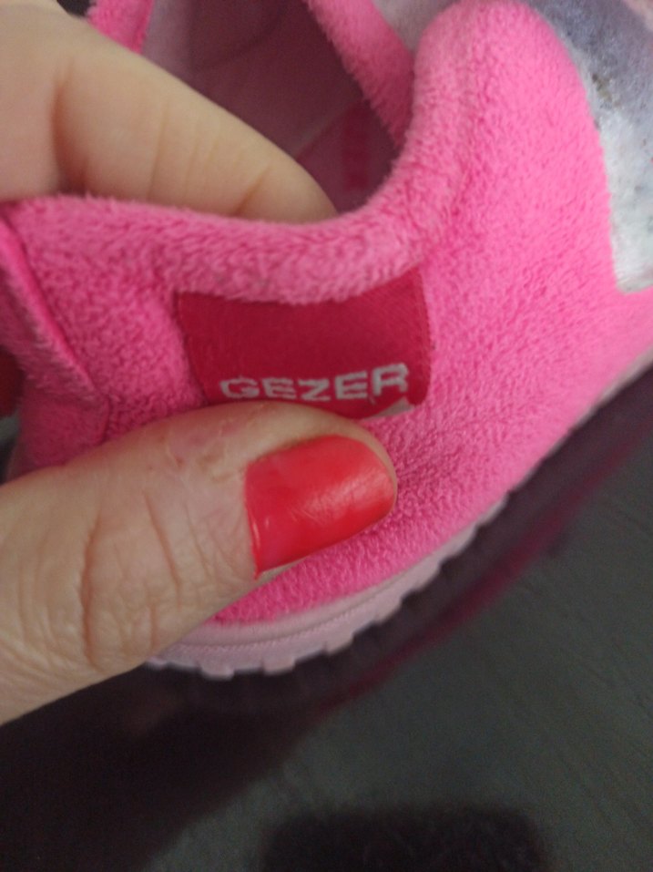 Kız Çocuk Pembe Velcro Spor Ayakkabı - Görsel 4