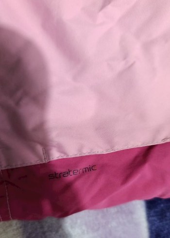 Kız Çocuk Renkli Fermuarlı Mont - Görsel 9