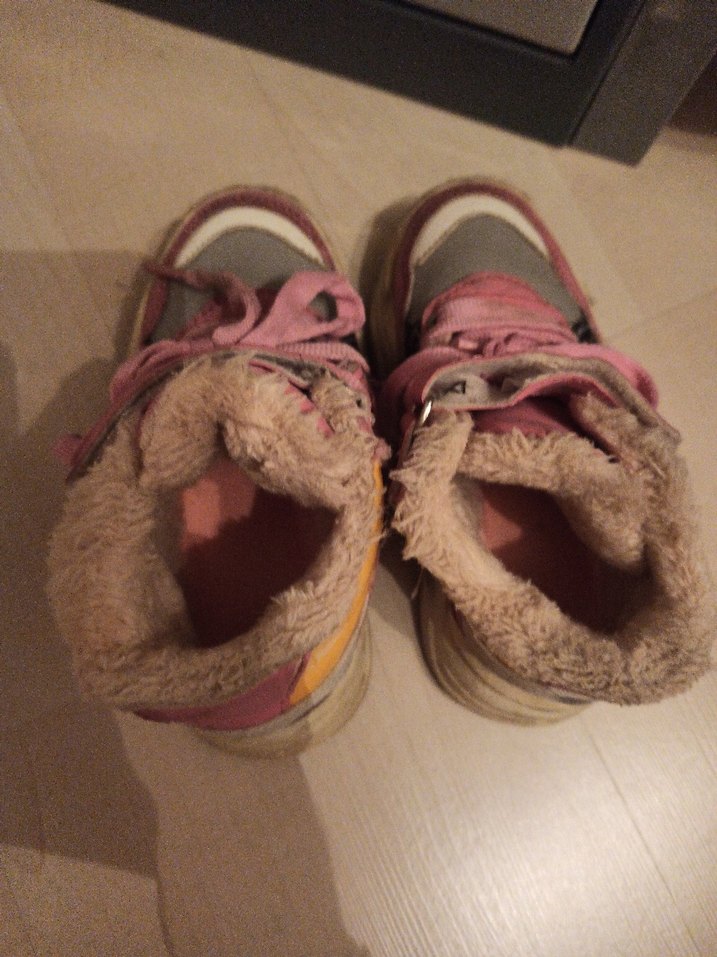 Kız Çocuk Pembe Bağcıklı ve Cırt Cırtlı Bot - Görsel 5