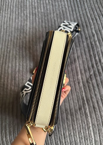 Marc Jacobs Kadın The Snapshot Siyah Deri Çanta - Görsel 4