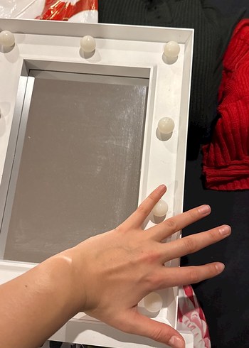 Beyaz Işıklı Makyaj Aynası - Görsel 2