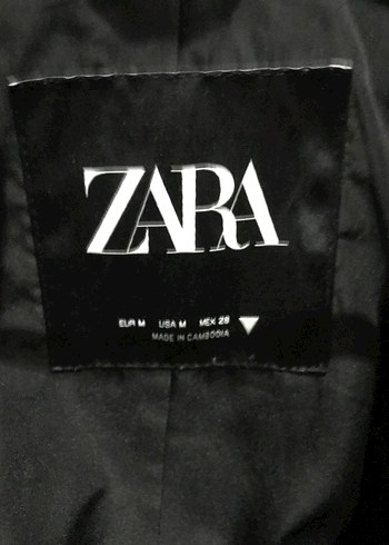 Kadın Siyah Deri Biker Ceket - Görsel 3