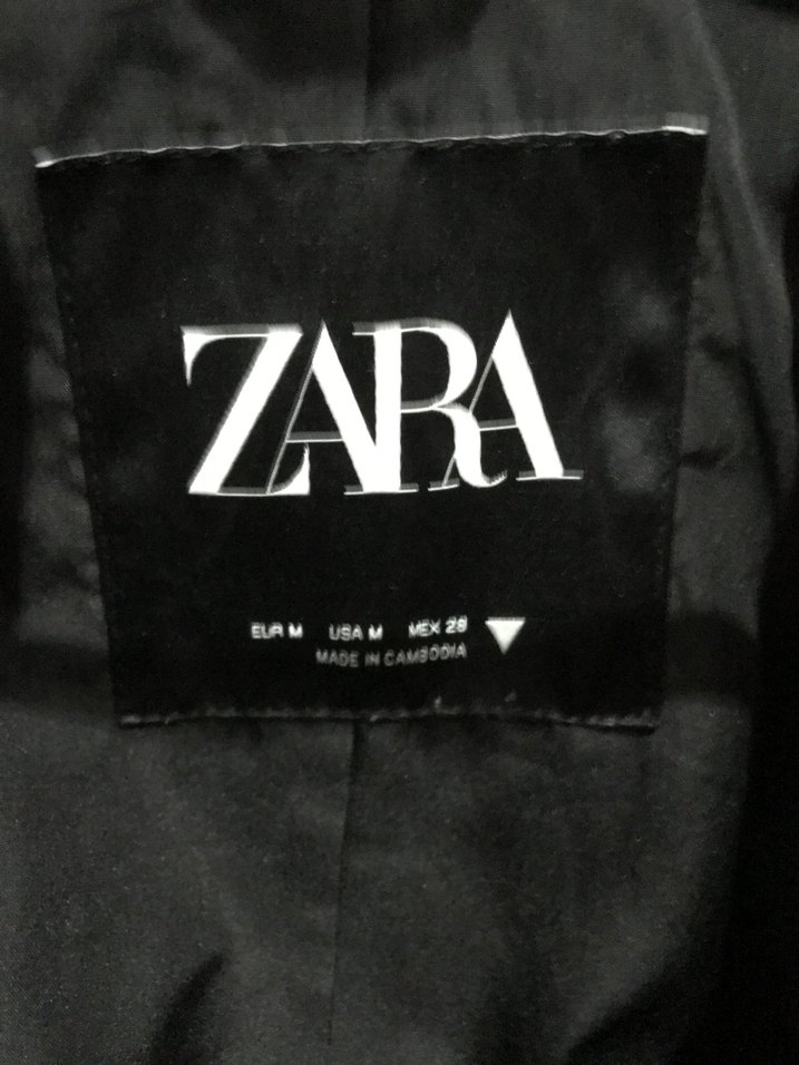 Kadın Siyah Deri Biker Ceket - Görsel 3