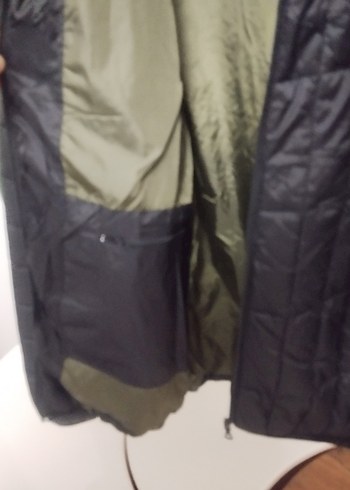 Siyah Erkek dik yaka kapitone Mont - Görsel 6