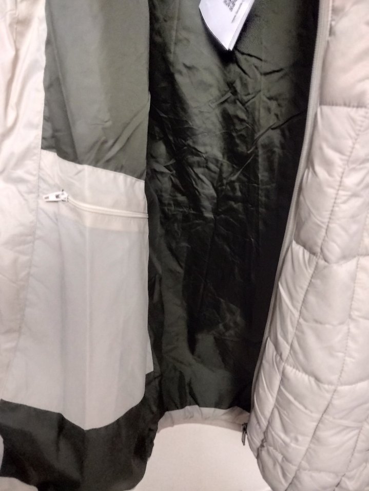 taş rengi erkek dik yaka kapitone mont - Görsel 4