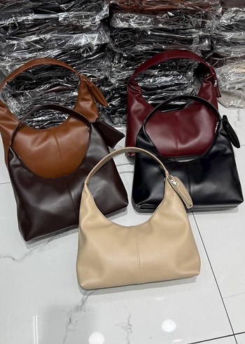 kahverengi deri kol çantası - Görsel 2