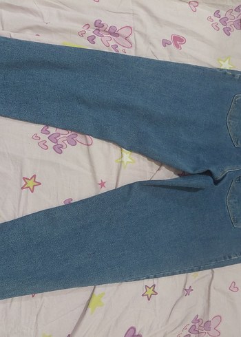 Mavi Hamile Kot Pantolon - Görsel 5