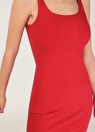 Addax kırmızı elbise