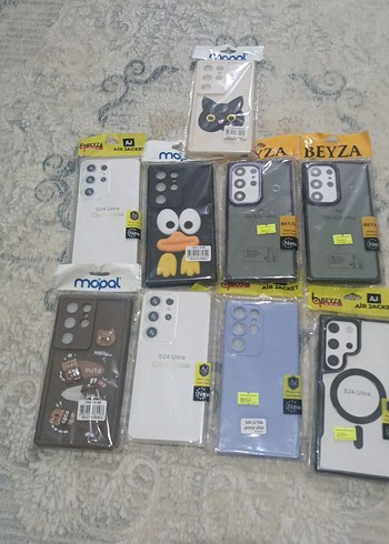 Samsung s24 ultra Telefon Kılıfı Velcro'lu - Görsel 2