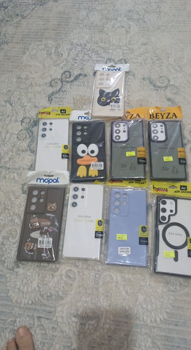 Samsung s24 ultra Telefon Kılıfı Velcro'lu - Görsel 2