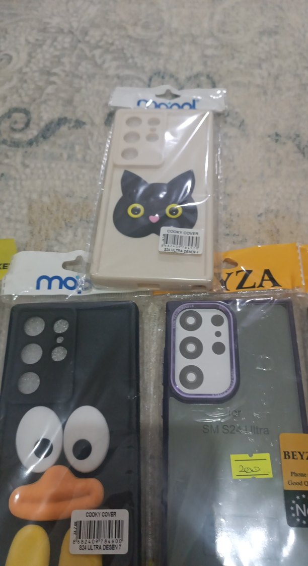 Samsung s24 ultra Telefon Kılıfı Velcro'lu - Görsel 4