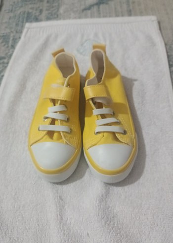 Sarı  Çocuk Spor Ayakkabı Velcro - Görsel 3
