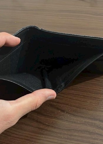 Gri Nakışlı Erkek Cüzdanı - Görsel 3