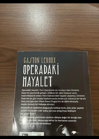 Operadaki Hayalet - Gaston Leroux - Görsel 3
