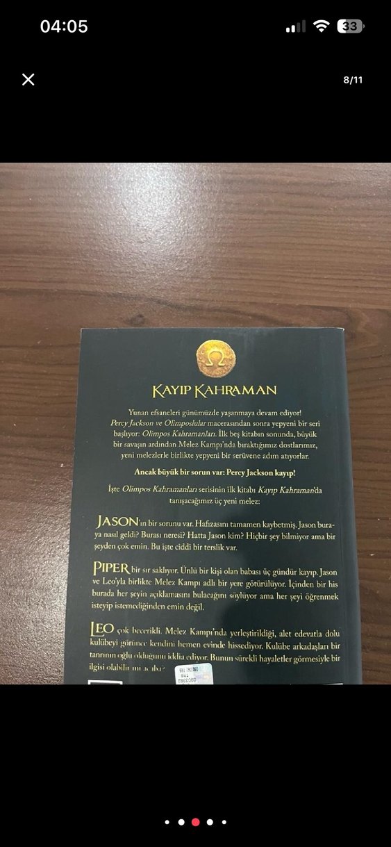 Kayıp Kahraman - Rick Riordan - Görsel 2