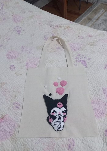 Nakışlı Kromi Detaylı Çocuk Çanta - Görsel 2