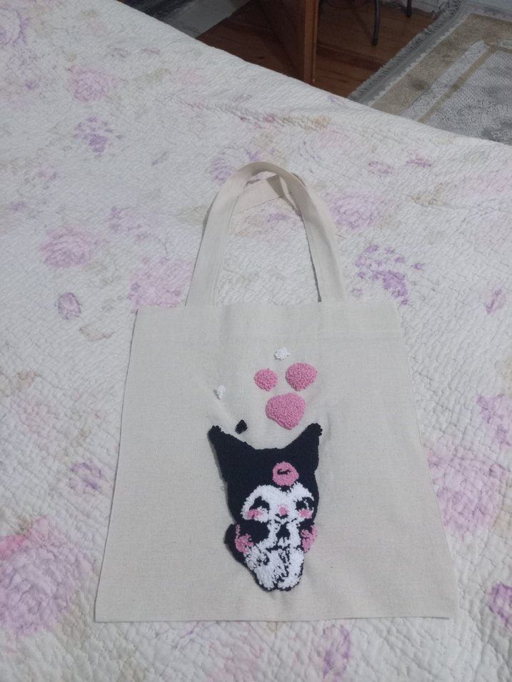 Nakışlı Kromi Detaylı Çocuk Çanta - Görsel 2