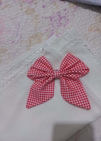 Renkli Ekose Desenli Fiyonk Toka - Görsel 3