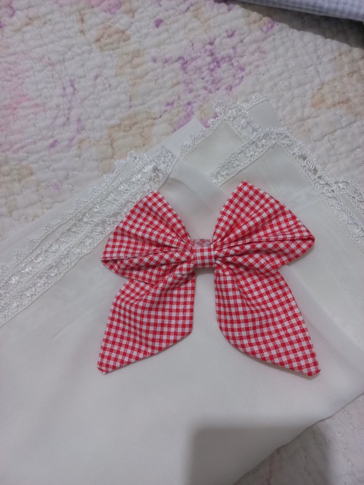 Renkli Ekose Desenli Fiyonk Toka - Görsel 3