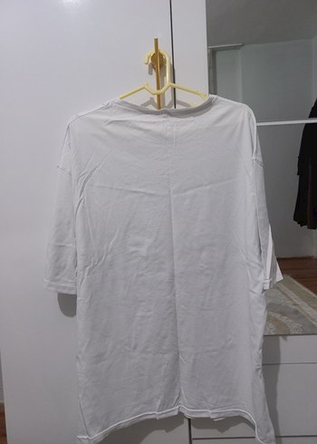 Beyaz Balenciaga Baskılı Erkek Tişört - Görsel 3