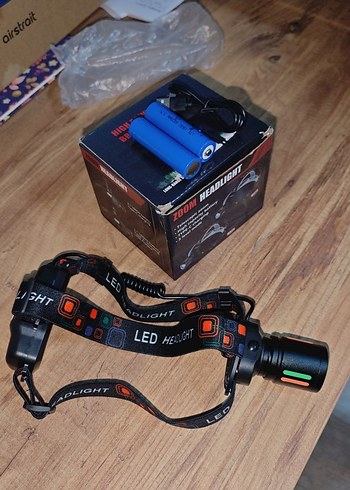 Renkli Zoom Başlıklı Kafa Lambası - Görsel 2