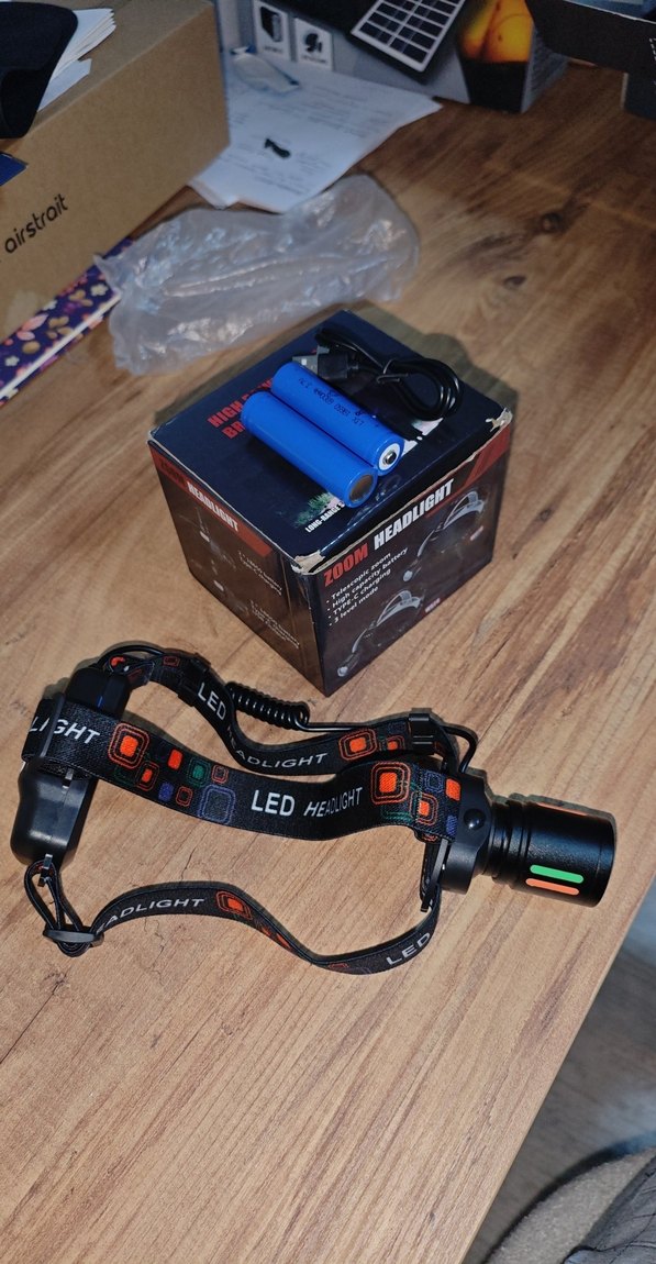 Renkli Zoom Başlıklı Kafa Lambası - Görsel 2