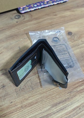 Kahverengi Baskılı Erkek Cüzdan - Görsel 2