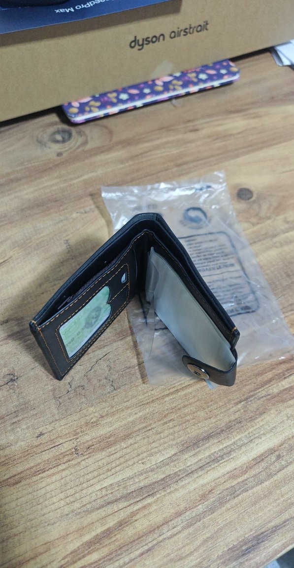 Kahverengi Baskılı Erkek Cüzdan - Görsel 2