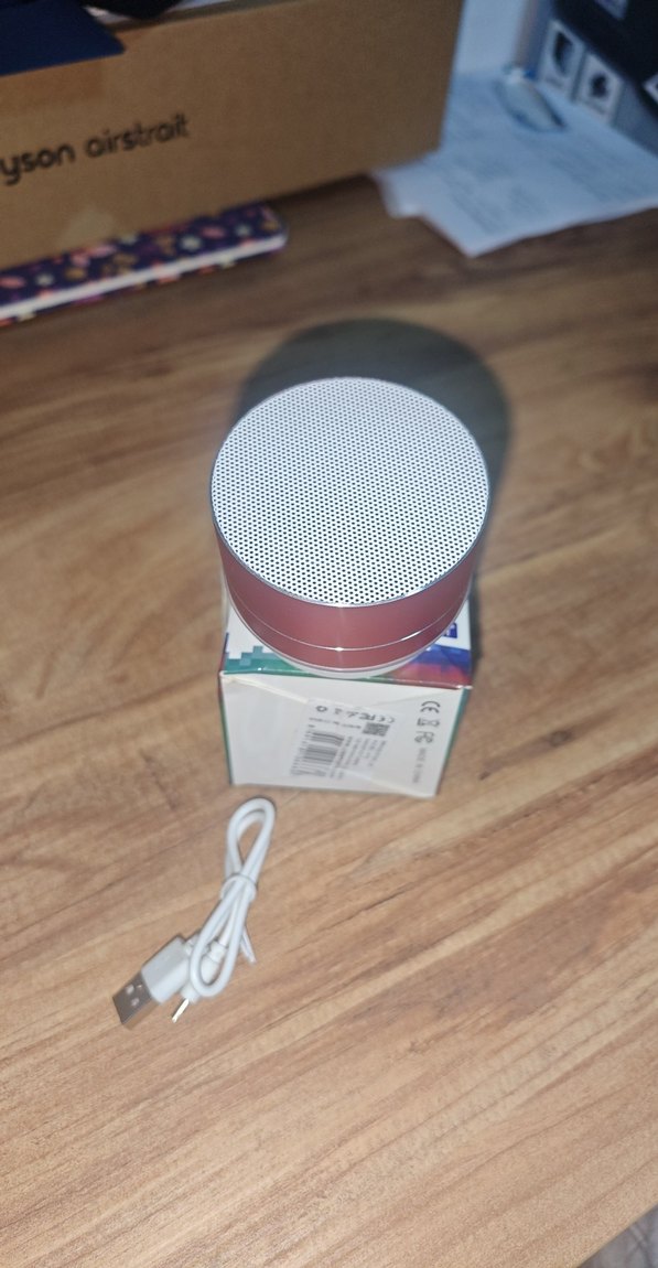 Mavi Mini Bluetooth Hoparlör - Görsel 2