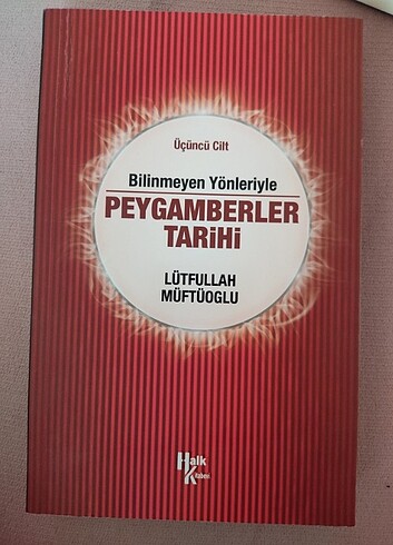 Peygamberler tarihi 3 cilt Lütfullah Müftüoğlu 