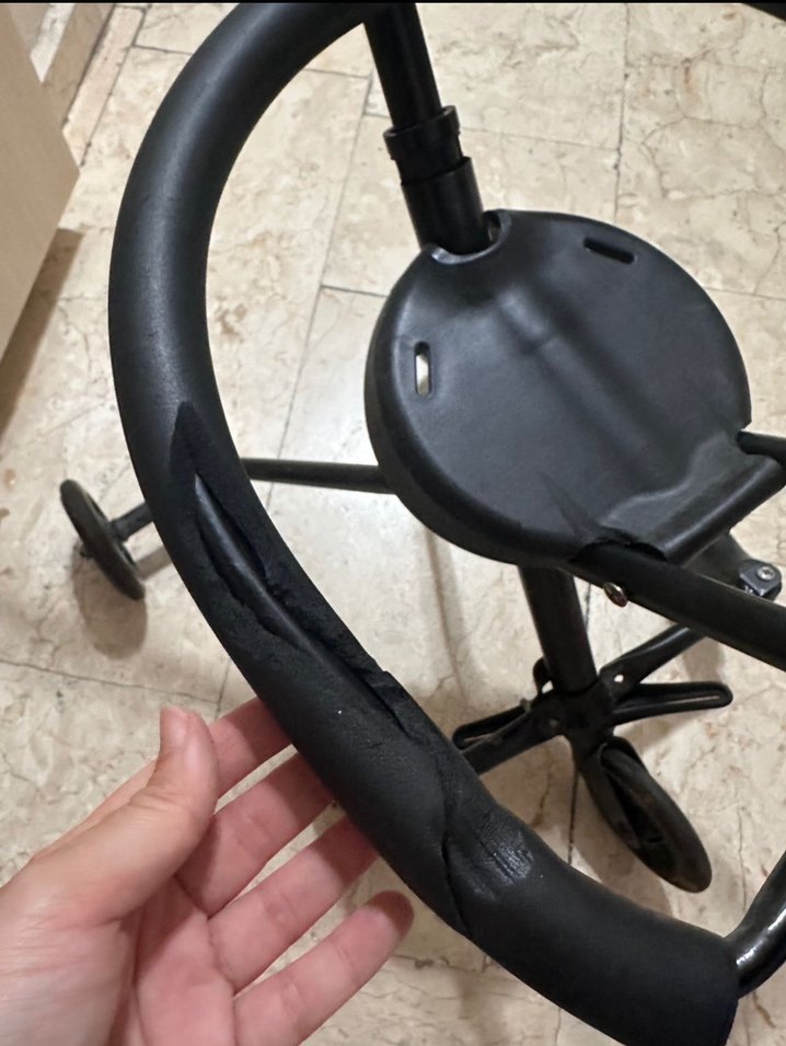 Siyah Üç Tekerlekli Çocuk Bisikleti - Görsel 2