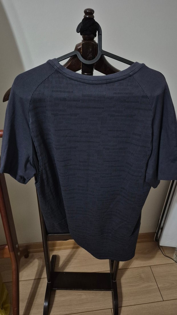 Decathlon Gri Erkek Kısa Kollu Spor Tişörtü - Görsel 3