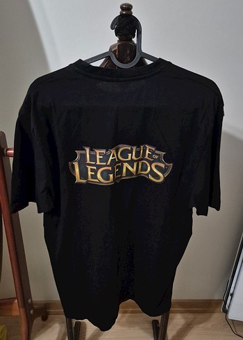 Siyah Baskılı League of Legends Tişört - Görsel 4