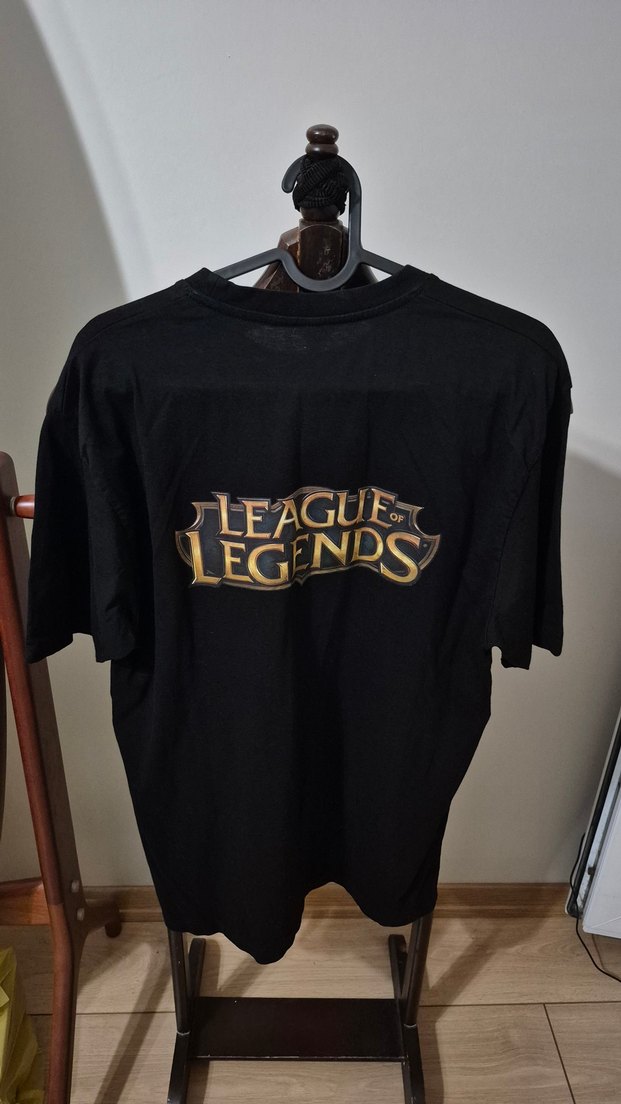Siyah Baskılı League of Legends Tişört - Görsel 4
