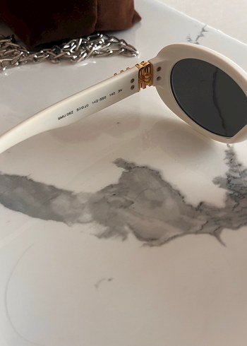 Beyaz Miu Miu Kadın Gözlüğü - Görsel 5