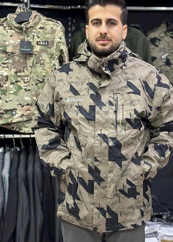 Columbia Kamuflaj Erkek Mont - Görsel 3