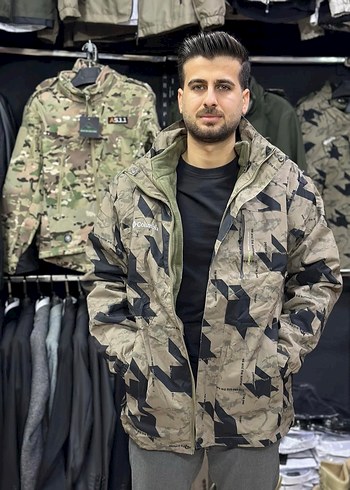 Columbia Kamuflaj Erkek Mont - Görsel 4