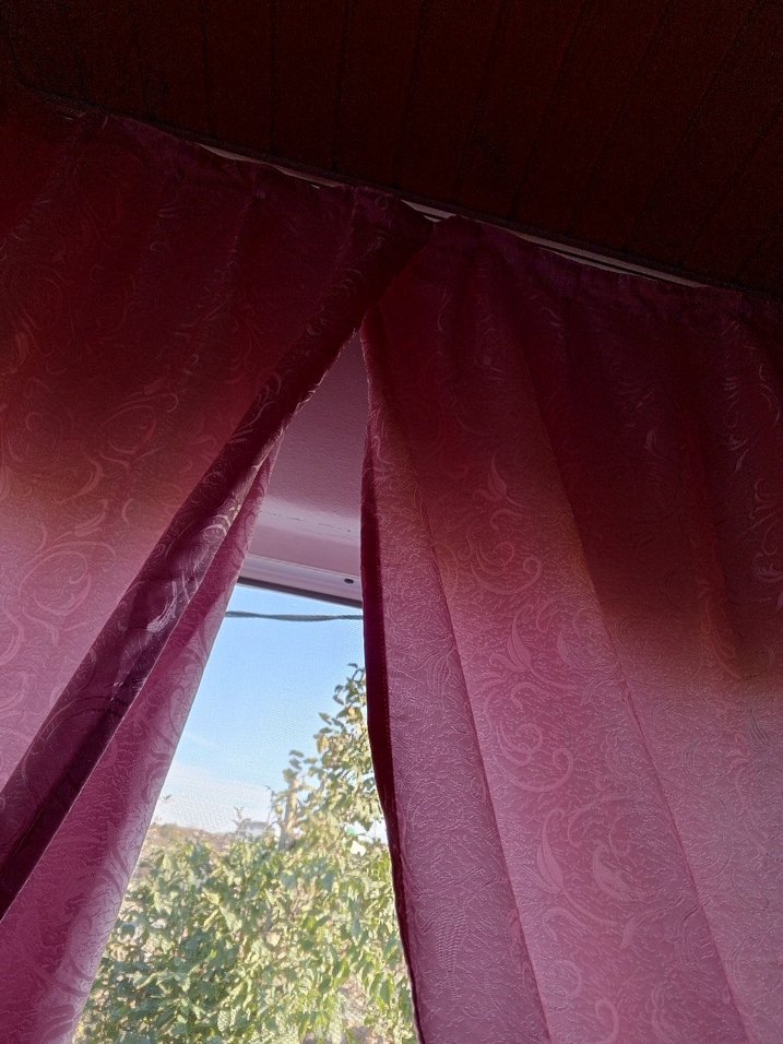 Pembe Bohem Tarzı Pastel Tül Perde - Görsel 4