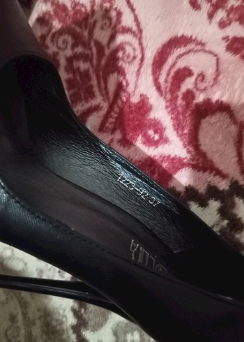 Siyah Yılan Desenli Stiletto Topuklu Kadın Ayakkabı - Görsel 6