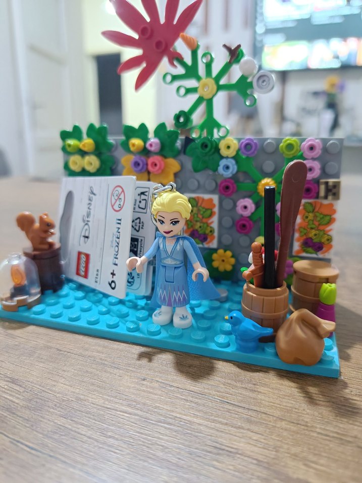 Mavi Lego Disney Frozen Elsa Figürlü Set - Görsel 3
