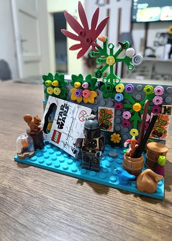 Lego Star Wars Mandaloryalı Figür anahtarlık - Görsel 3