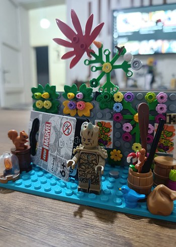 LEGO Marvel Groot Figürlü anahtarlık - Görsel 3