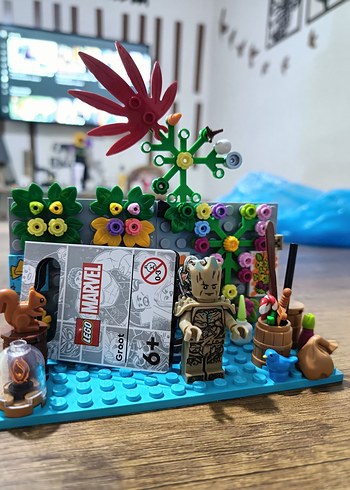 LEGO Marvel Groot Figürlü anahtarlık - Görsel 2