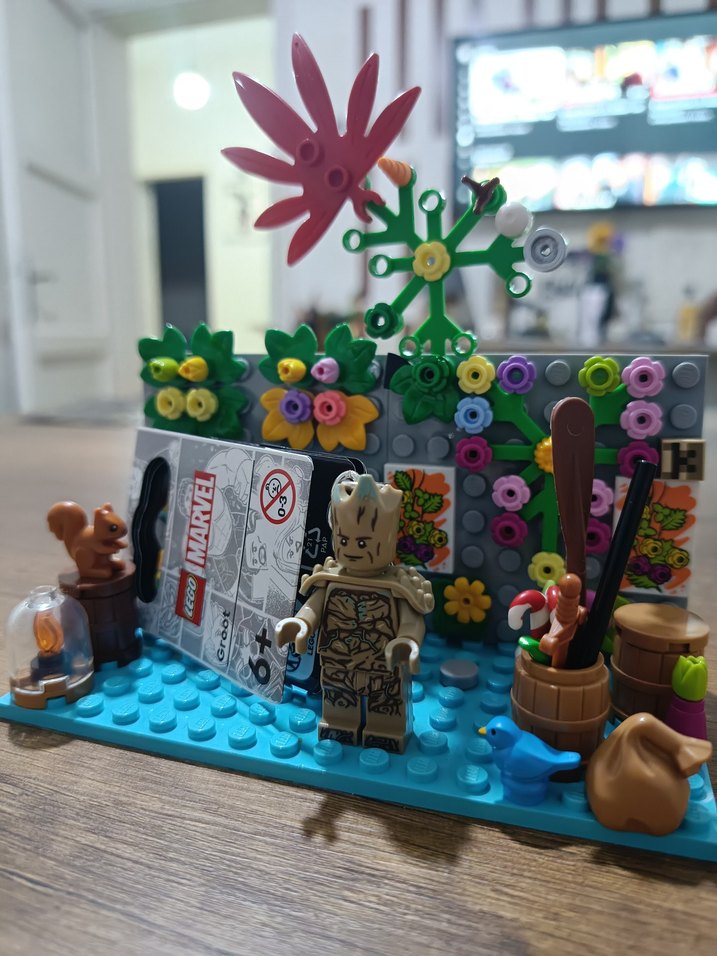 LEGO Marvel Groot Figürlü anahtarlık - Görsel 3