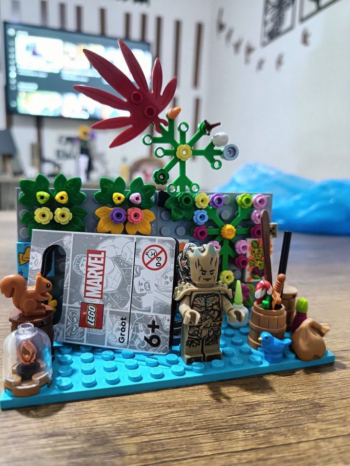 LEGO Marvel Groot Figürlü anahtarlık - Görsel 2