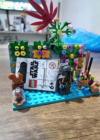 LEGO Star Wars The Mandalorian Figür anahtarlık - Görsel 2