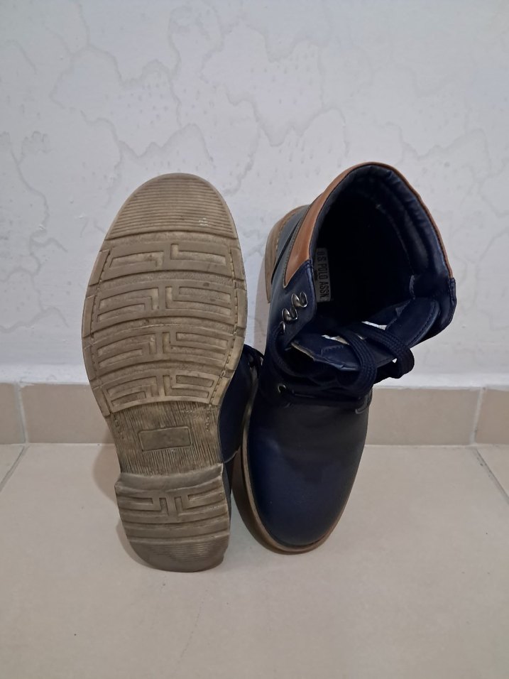 Lacivert Bağcıklı Erkek Bot - Görsel 5