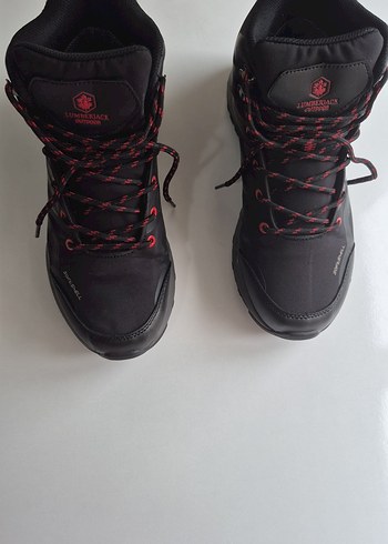 Kırmızı Siyah Bağcıklı Erkek Outdoor Bot - Görsel 3