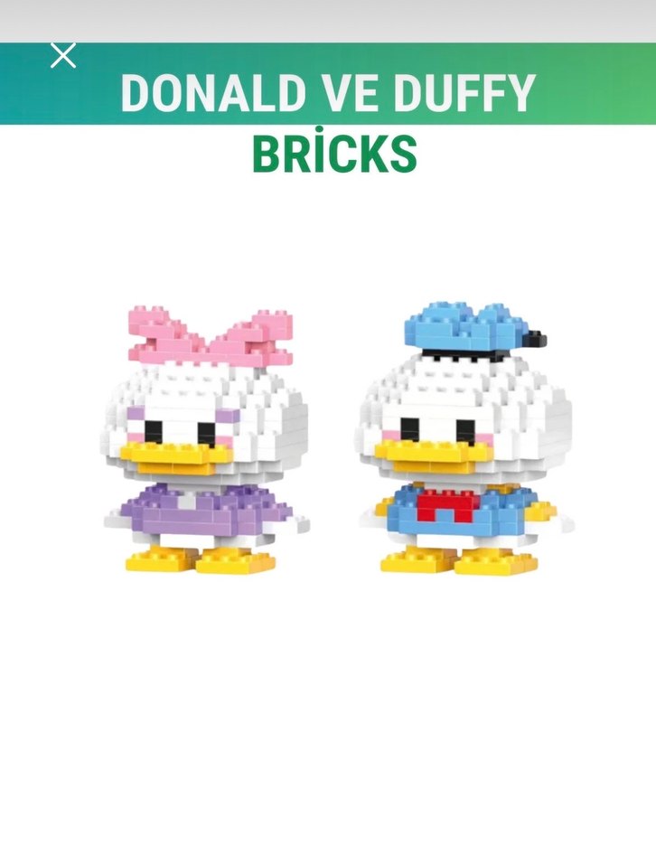DONALD VE DUFFY LEGO - Görsel 2
